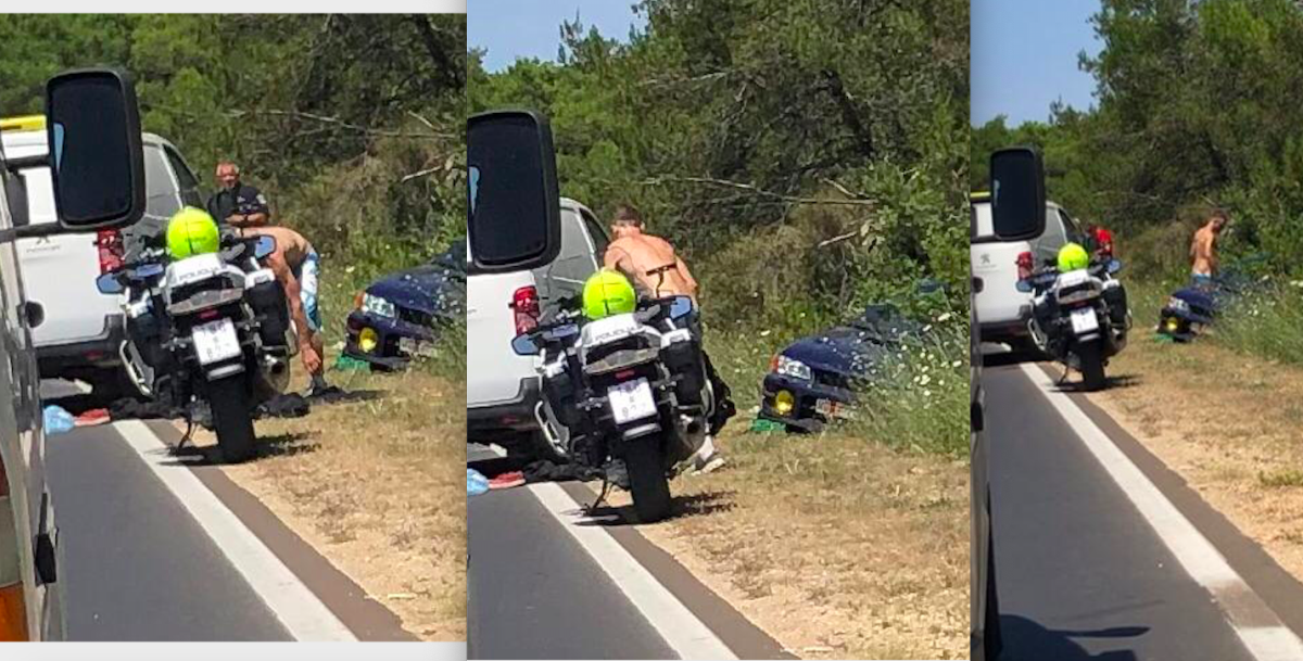 Polugoli muškarac opalih gaća komunicirao s policijom i hitnom nakon